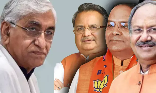 सियासी बवाल : को-वैक्सीन के इनकार पर सिंहदेव पर BJP का चौतरफा हमला….रमन ने पूछा- चापलूसी पर राहुल ज्यादा नंबर देते हैं क्या ?… तो चंद्राकर बोले- “21 वीं शताब्दी में पैदा हुए सिंहदेव का IQ वैज्ञानिकों से भी ज्यादा..”..बृजमोहन ने साधा निशाना