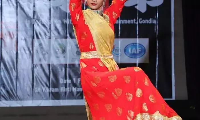 रायपुर की अंजली ने कत्थक में उज्जैन में जीता प्रथम पुरस्कार