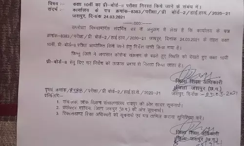 DEO ने अपना ही फैसला पलटा : NPG में खबर छपने के बाद बच्चों को स्कूल गेट पर पर्चा बांटने वाला फरमान DEO ने लिया वापस….. अपने ही फैसले पर U-टर्न लेने के पीछे अब बतायी ये वजह