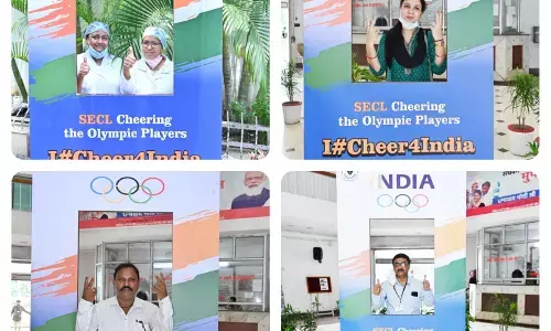 ‘चियर्स फाॅर इंडिया‘ के जरिए SECL कर्मियों ने भारतीय ओलंपिक टीम को दी बधाई…