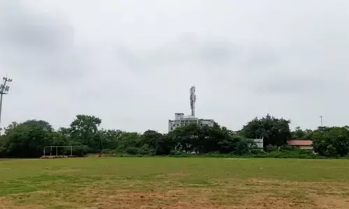 विधायक देवेंद्र यादव की पहल से सेक्टर 9 मैदान में बन रहा फुटबॉल ग्राउंड, जल्द होगा लोकार्पण