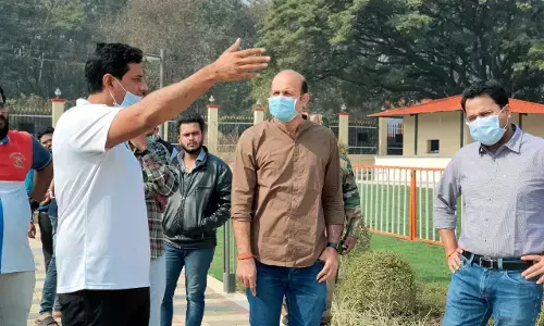 CM 12 को करेंगे शहीद पार्क का उदघाटन…. कलेक्टर संग महापौर व विधायक देवेंद्र यादव ने किया निरीक्षण…. महापौर ने पार्क लेआउट, डिजाइन व पार्क के कांसेप्ट की दी जानकारी