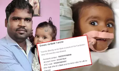 मेरी बेटी को बचा लीजिये !….मासूम की थमती सांस आपकी मदद से ही लौट सकती है…..14 महीने की मासूम को बचाने 22.50 करोड़ के इंजेक्शन की है जरूरत…30 दिसंबर से वेंटिलेटर पर है मासूम सृष्टि