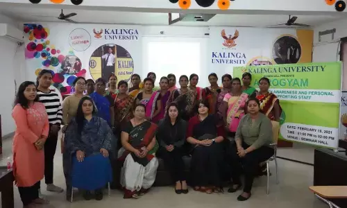 कलिंगा विश्वविद्यालय में महिला प्रकोष्ठ द्वारा ‘‘आरोग्यम‘‘ एक संवाद का आयोजन