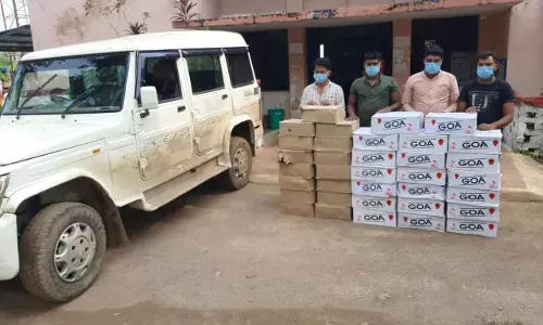 एमपी में बनी शराब की तस्करी करते 4 गिरफ्तार, 1 बोलेरो सहित 35 पेटी शराब जब्त… भाटापारा पुलिस की कार्रवाई