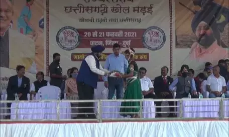 पाटन के खेल मड़ई में पारंपरिक खेलों ने भरा उत्साह का रंग,  खेल-मड़ई बन गई है ग्रामीणों के आकर्षण का केन्द्र