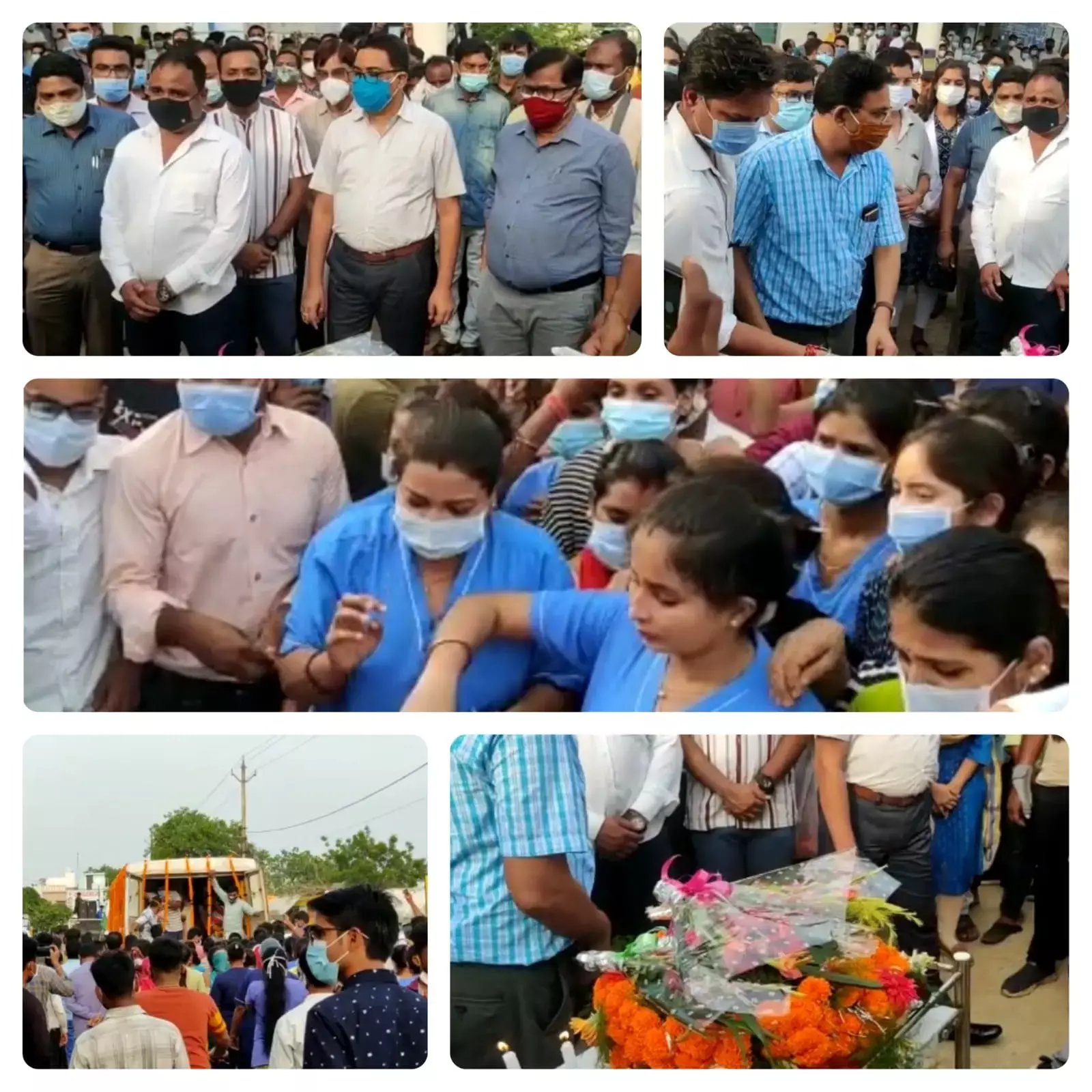 सिस्टम से बड़ी चूक: डॉक्टर की लोकप्रियता कोरोना प्रोटोकॉल पर भारी पड़ गई, अंतिम विदाई देने कलेक्टर, एसपी समेत उमड़ पड़ा हुजूम