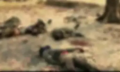 तीन जगह एंबुश में फँसे थे जवान.. पहाड़ के पास 3,जुन्ना गुड़ा के पास 14..दो किलोमीटर आगे पेड़ के नीचे 6जवानों के शव.. माओवादियों के ट्रेप में फँसे जवान..