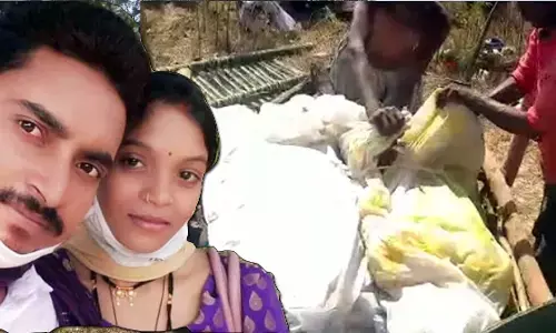 पति-पत्नी का एक ही चिता पर हुआ अंतिम संस्कार…… परीक्षा के लिए जा रहे थे दोनों, रास्ते में हुए हादसे का शिकार…..एक साथ निकली दोनों की अंतिम यात्रा