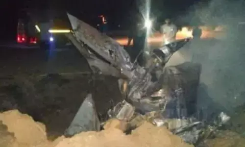 क्रैश हुआ वायुसेना का MIG-21 लड़ाकू विमान, स्क्वाड्रन लीडर अभिनव की मौत….