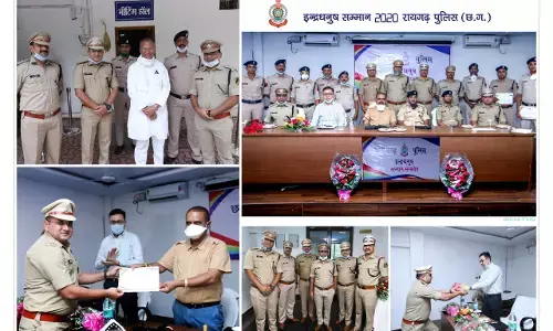 रायगढ़ पुलिस को डीजीपी ने दिया 50 हजार रूपये का ईनाम….10 घंटे के भीतर कैशवेन लूट के आरोपियों को किया था गिरफ्तार