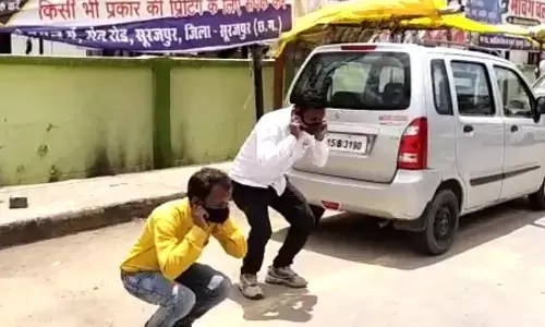 VIDEO: लॉकडाउन में तफ़रीह का शौक पड़ा महँगा…खानी पड़ी लाठी, लगी कनबुच्ची…कलेक्टर उतरे सड़क पर