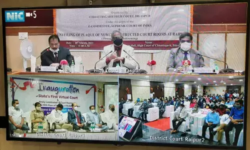 मुख्य न्यायाधीश ने किया राज्य के प्रथम वर्चुअल कोर्ट का ऑनलाइन शुभारंभ…