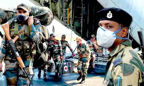 कोरोना से भारतीय सेना के 185 सैनिकों की हुई मौत…..आर्मी के 42950, नेवी के 6808 तथा एयरफोर्स के 14604 सैनिक को हुआ कोरोना