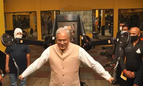 मुख्यमंत्री ने वर्कआउट कर पुलिस जवानों का बढ़ाया हौसला, दुर्ग में नवनिर्मित पुलिस परफारमेंस सेंटर का किया शुभारंभ