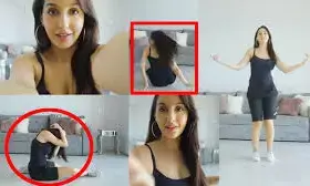नोरा फतेही का डांस विडियो फिर हुआ वायरल , तभी मम्मी ने फेंक कर मारी चप्पल…पढ़िए आखिर क्यों
