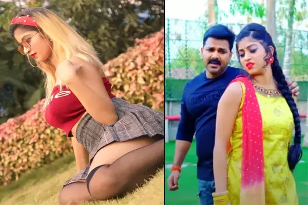 भोजपुरी के स्टार पवन सिंह की एक्ट्रेस कोमल सिंह ने काली साड़ी में छत पर किया धमाकेदार डांस, Video हुई वायरल…..