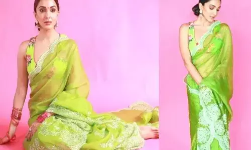 कियारा आडवाणी ने बैकलेस ब्लाउज में शेयर कर दी ऐसी तस्वीरें, बंदा बोल पड़ा ‘मां.. बहू मिल गई’