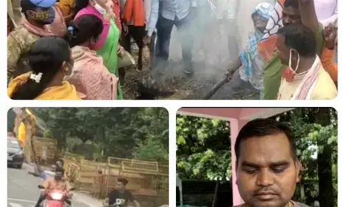 MLA बृहस्पति के आदिवासी बयान पर बवाल : भाजपा ने फूंका पुतला,.सर्व आदिवासी समाज ने दिया अल्टीमेटम.. केंद्रीय मंत्री रेणुका ने की आलोचना तो नेताम ने किया तंज- छलनी में 36 छेद..