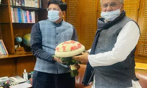 मुख्यमंत्री भूपेश ने केंद्रीय खाद्य मंत्री गोयल से की मुलाकात, कहा- केंद्र चावल उपार्जन को लेकर पूर्व में दी सहमति पर अमल करें केंद्र सरकार…