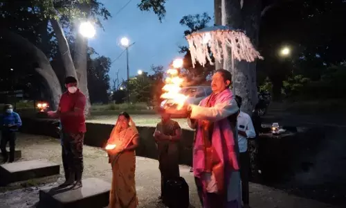 नयनाभिराम शिवगंगा महाआरती की 35 वी कड़ी, नदियों के प्रति आस्था को लेकर अनूठी पहल